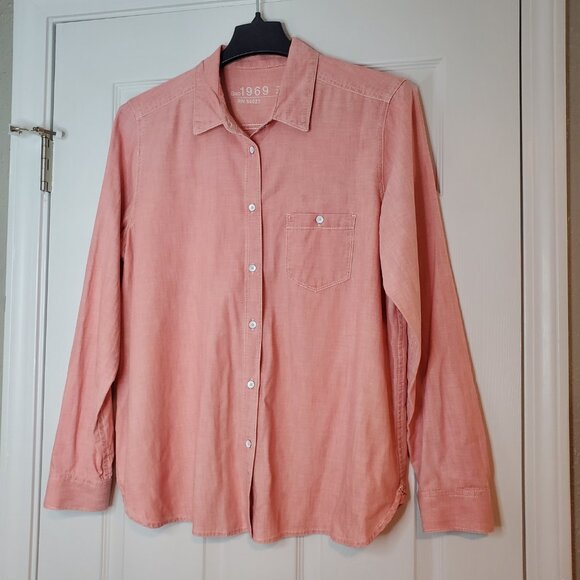 Gap 1969 100% Cotton Women's Button Down XL - Picture 2 of 8